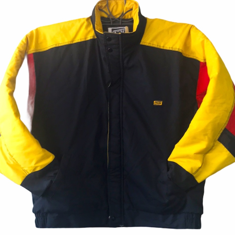 Vintage Kent Feeds Bomber Coat Made USA Men XL